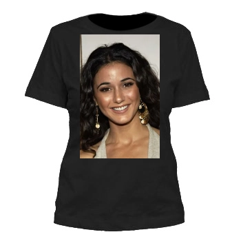 Emmanuelle Chriqui Women's Cut T-Shirt