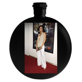 Emmanuelle Chriqui Round Flask