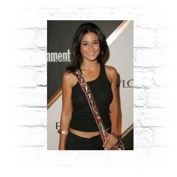 Emmanuelle Chriqui Metal Wall Art