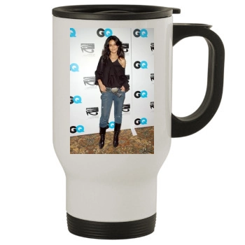 Emmanuelle Chriqui Stainless Steel Travel Mug