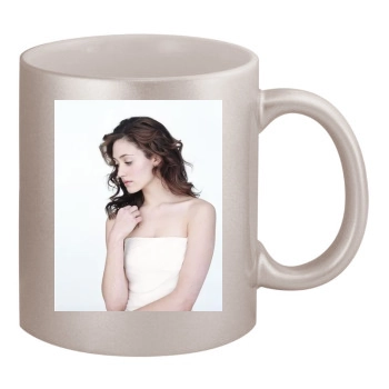 Emmy Rossum 11oz Metallic Silver Mug