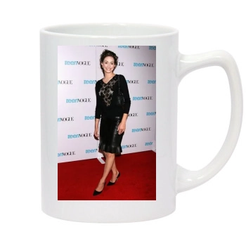 Emmy Rossum 14oz White Statesman Mug