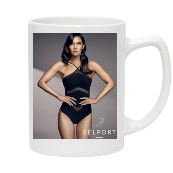 Megan Fox 14oz White Statesman Mug