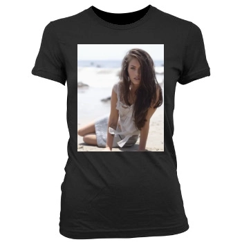 Megan Fox Women's Junior Cut Crewneck T-Shirt