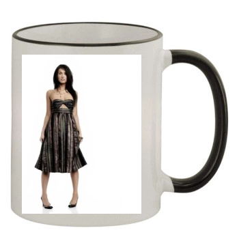 Megan Fox 11oz Colored Rim & Handle Mug