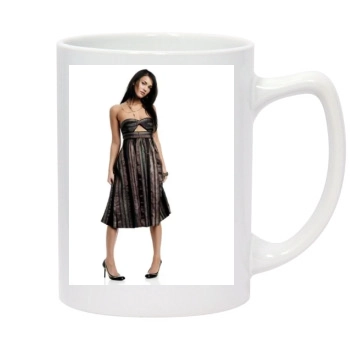 Megan Fox 14oz White Statesman Mug