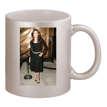 Emmy Rossum 11oz Metallic Silver Mug