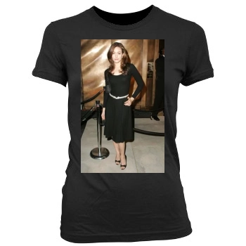 Emmy Rossum Women's Junior Cut Crewneck T-Shirt