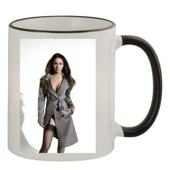 Megan Fox 11oz Colored Rim & Handle Mug