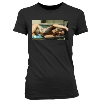 Megan Fox Women's Junior Cut Crewneck T-Shirt