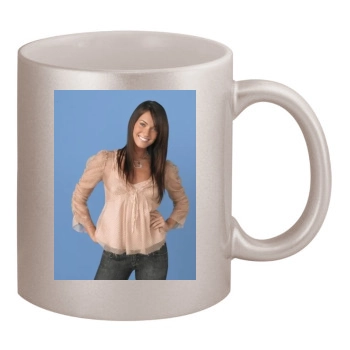 Megan Fox 11oz Metallic Silver Mug