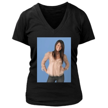 Megan Fox Women's Deep V-Neck TShirt