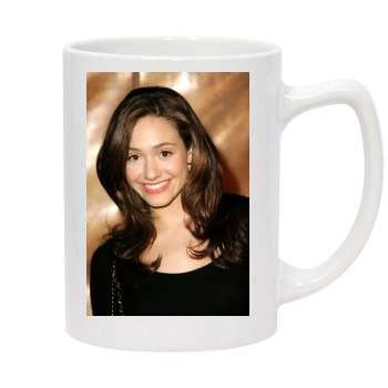 Emmy Rossum 14oz White Statesman Mug