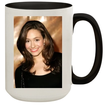 Emmy Rossum 15oz Colored Inner & Handle Mug