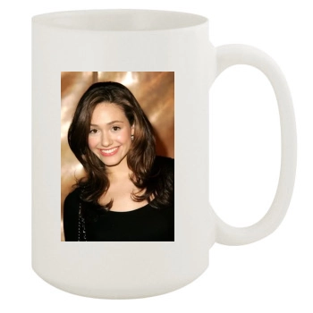 Emmy Rossum 15oz White Mug