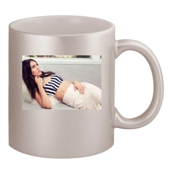 Megan Fox 11oz Metallic Silver Mug