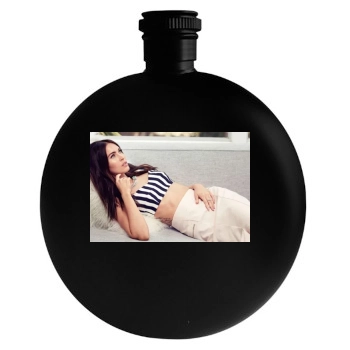 Megan Fox Round Flask