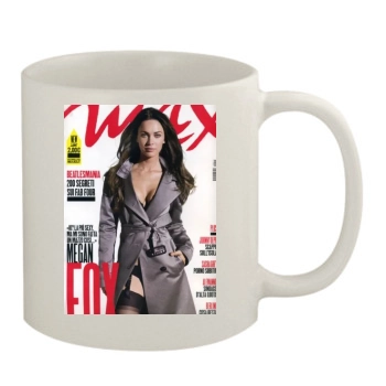 Megan Fox 11oz White Mug