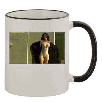 Megan Fox 11oz Colored Rim & Handle Mug