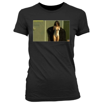 Megan Fox Women's Junior Cut Crewneck T-Shirt