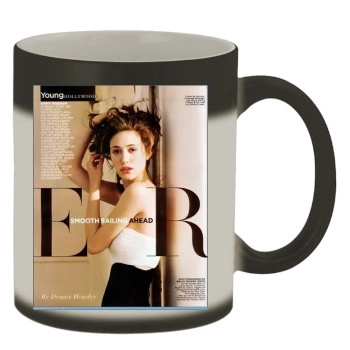 Emmy Rossum Color Changing Mug