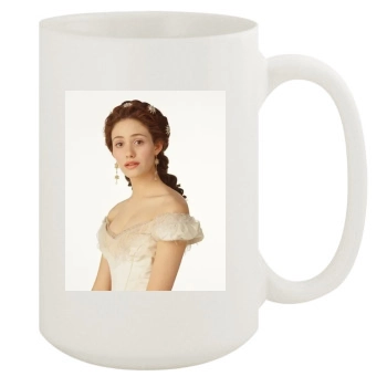 Emmy Rossum 15oz White Mug