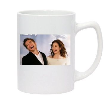 Emmy Rossum 14oz White Statesman Mug