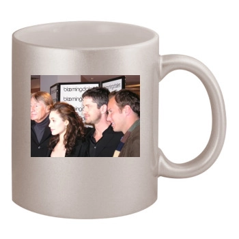 Emmy Rossum 11oz Metallic Silver Mug