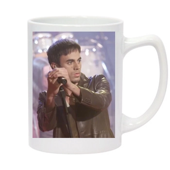 Enrique Iglesias 14oz White Statesman Mug