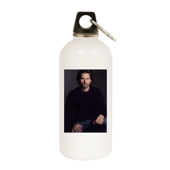 Eric Bana White Water Bottle With Carabiner