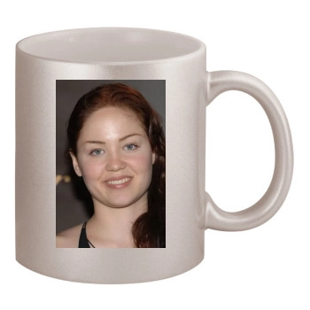 Erika Christensen 11oz Metallic Silver Mug