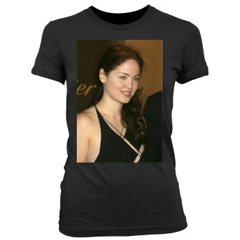 Erika Christensen Women's Junior Cut Crewneck T-Shirt