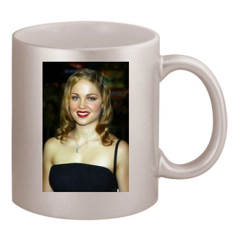 Erika Christensen 11oz Metallic Silver Mug