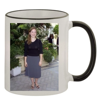 Erika Christensen 11oz Colored Rim & Handle Mug