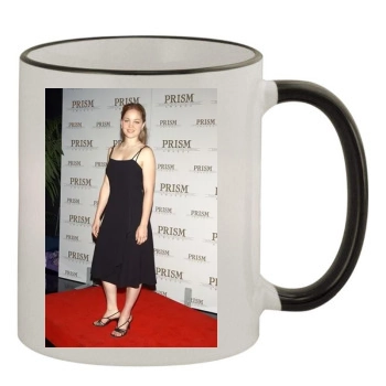 Erika Christensen 11oz Colored Rim & Handle Mug