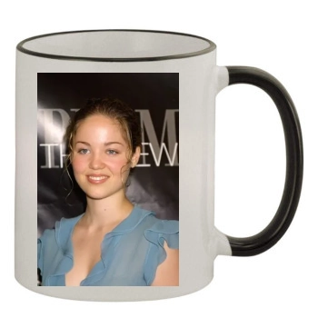 Erika Christensen 11oz Colored Rim & Handle Mug