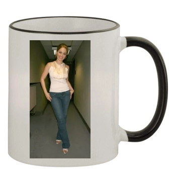 Erika Christensen 11oz Colored Rim & Handle Mug