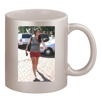 Erika Christensen 11oz Metallic Silver Mug