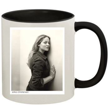 Erika Christensen 11oz Colored Inner & Handle Mug