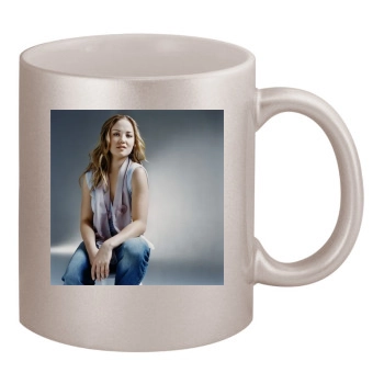 Erika Christensen 11oz Metallic Silver Mug