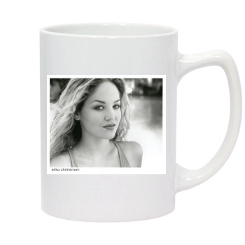 Erika Christensen 14oz White Statesman Mug