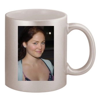 Erika Christensen 11oz Metallic Silver Mug