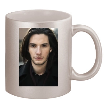 Ben Barnes 11oz Metallic Silver Mug