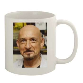 Ben Kingsley 11oz White Mug