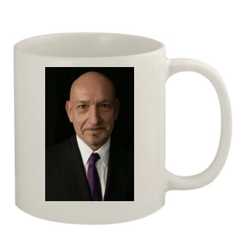 Ben Kingsley 11oz White Mug