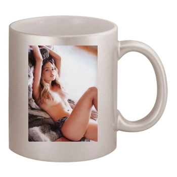 Estella Warren 11oz Metallic Silver Mug