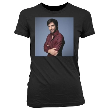 Dylan McDermott Women's Junior Cut Crewneck T-Shirt