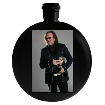 Mickey Rourke Round Flask