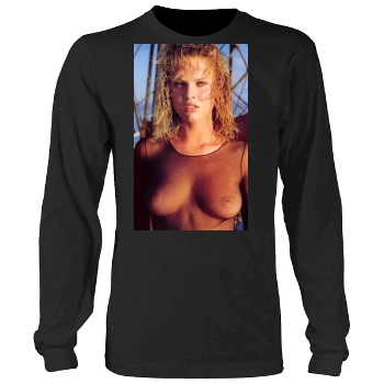 Eva Herzigova Men's Heavy Long Sleeve TShirt