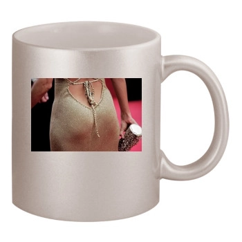 Eva Longoria 11oz Metallic Silver Mug